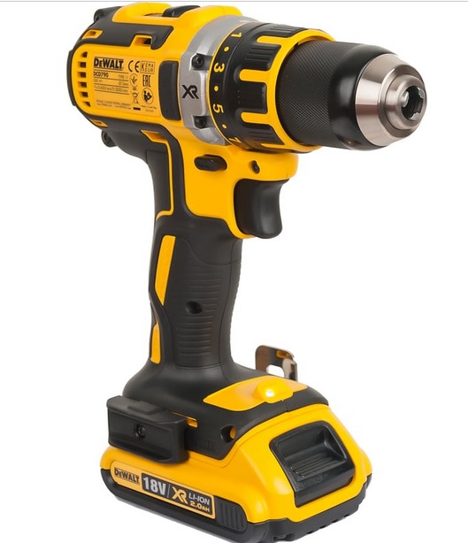 DEWALT DCD790D2 akkumulyatorlu drel-şurupvuran