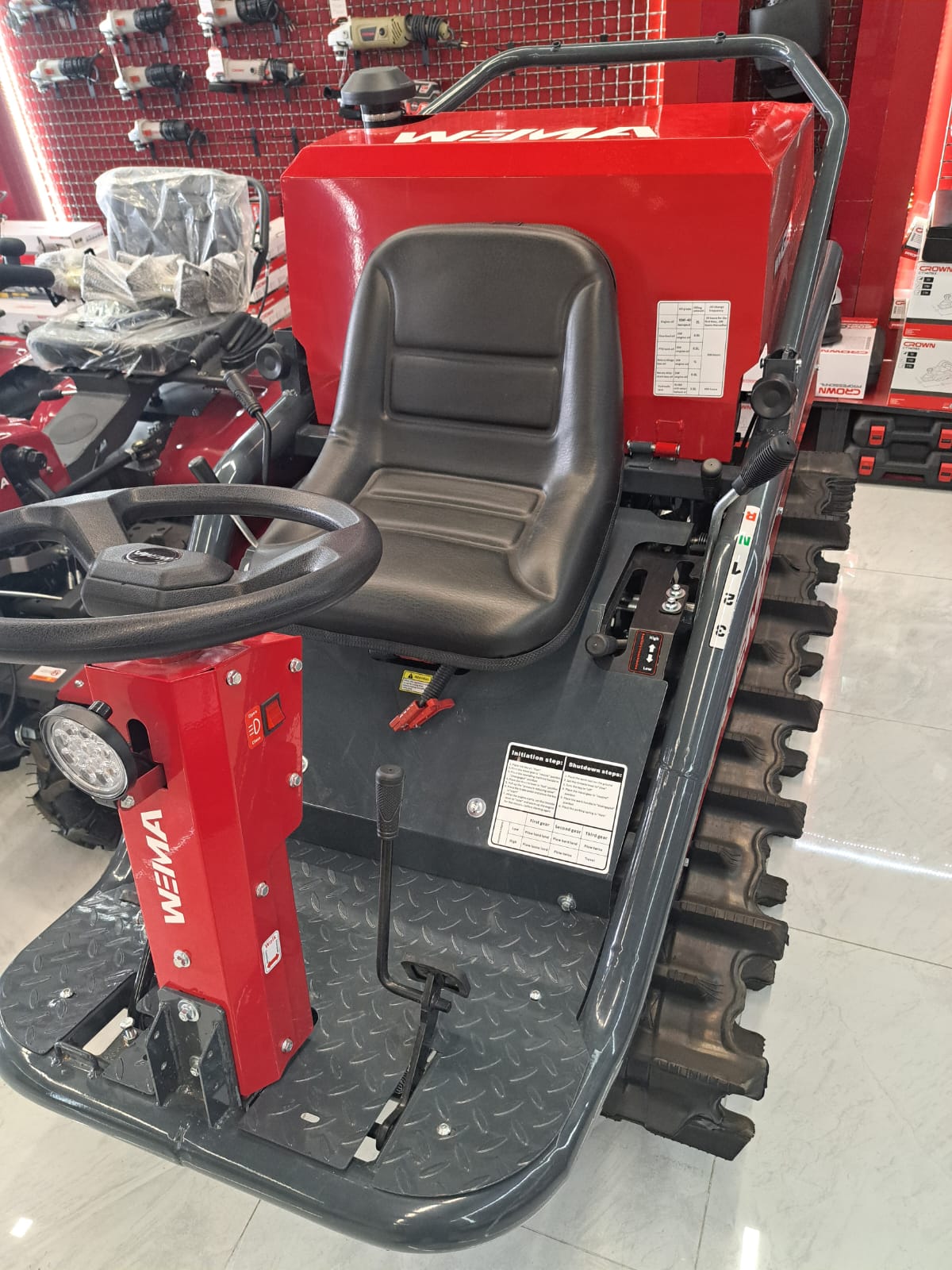 Weima WMG15 Tırtıllı Mini Traktor - Image 3