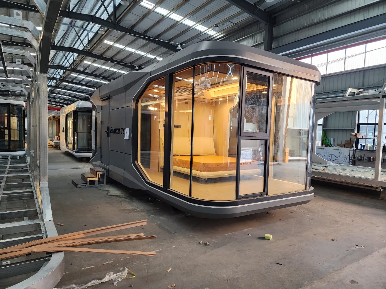 hazır A-frame evlər