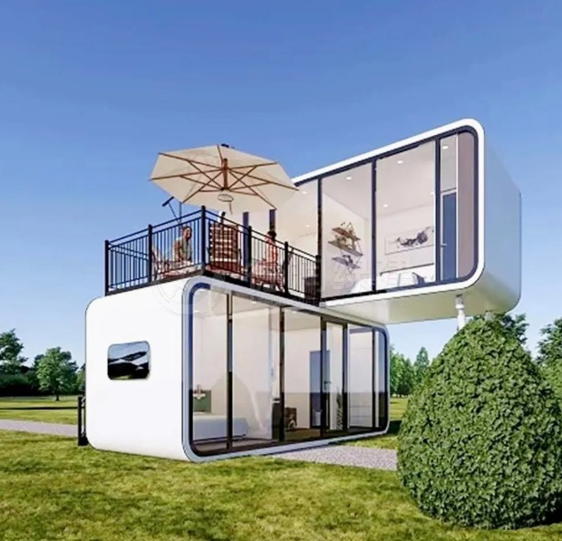 hazır A-frame evlər