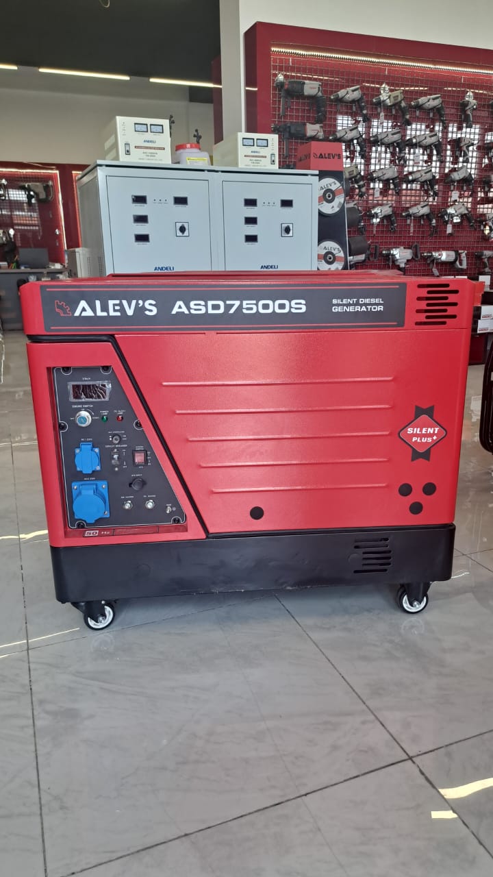 ALEV'S ASD7500S Səssiz Dizel Generatoru