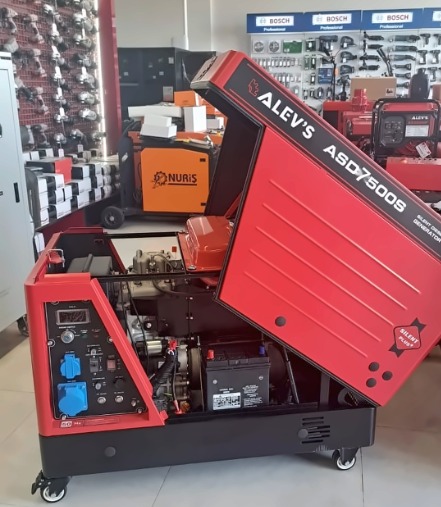 ALEV'S ASD7500S Səssiz Dizel Generatoru